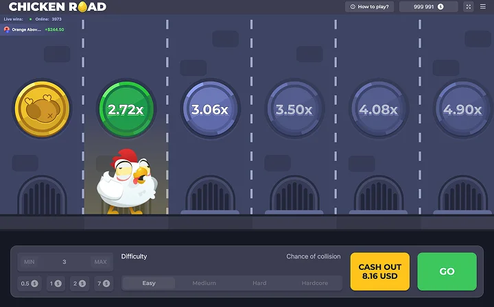 Chicken Road গেমপ্লে